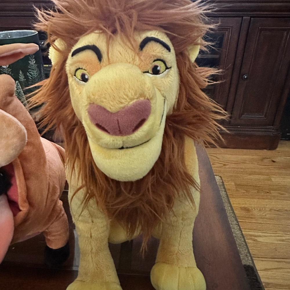 Disney Yellow Plush Toy Lion